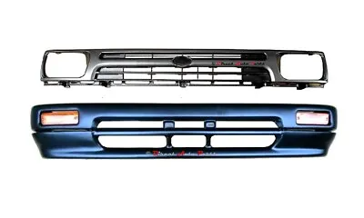 Front Bar + Lower Apron + Lamp + Grille Suit Toyota Hilux 2wd Rn85 1991 - 1994 • $288