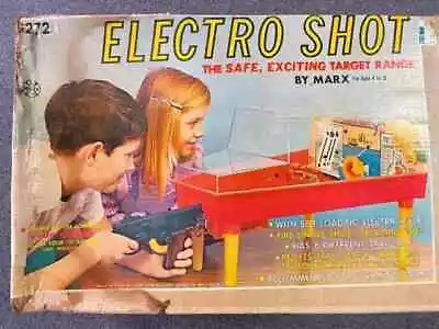 1964 Vintage Marx  Electro Shot  Target Shooting Gallery With Box • $150