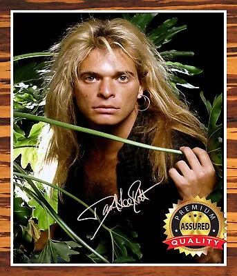 David Lee Roth - Autographed Signed 8 X10 Photo (Van Halen) Reprint • $12.99