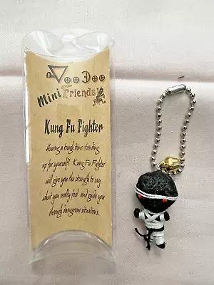  Kung Fu Fighter  Voo Doo Mini Friends Key Chain-new-free Shipping • $6.50