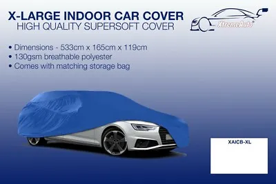 XL Blue Indoor Car Cover Protector For Mercedes-Benz S-Class 1992-2016 • $49.72