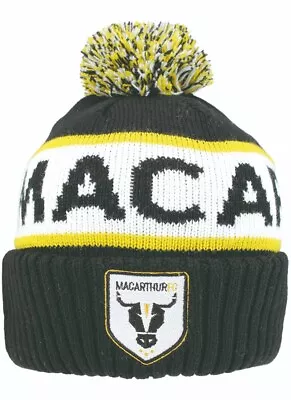 A-League Macarthur Bulls Striker Beanie - Adult - High Quality - Gift Idea • $38.90