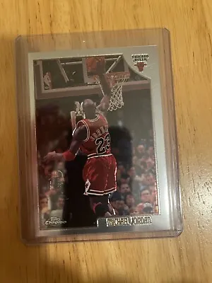 1998-99 Topps Chrome - #77 Michael Jordan • $67