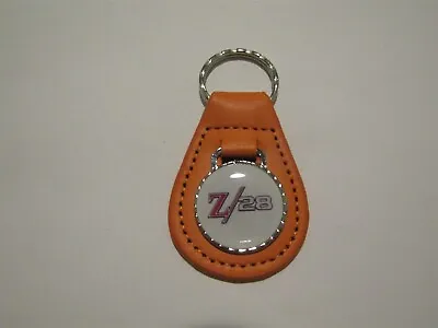 $9.99 • Buy Chevrolet Camaro Z/28 Z-28 Z28 Vintage Emblem Logo Keychain Keyring Orange
