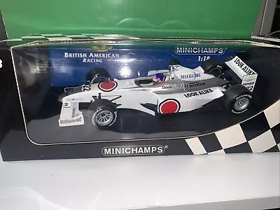 Bar Honda 02 Jacques Villeneuve #22 2000 1/18 Minichamps F1 Formula 1 NEW • $99.46