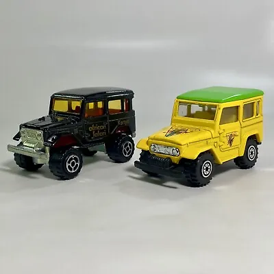 Realtoy Toyota Land Cruiser FJ40 1:60 Diecast SUV Safari & Majorette 277 France • $199