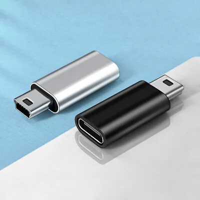 USB C To Mini USB 2.0 Adapter Type C Female To Mini USB Male Convert Adapter NEW • $2.70