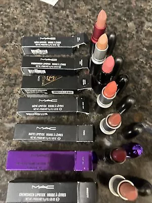 MAC LIPSTICKS LOT Of 7 - Rare - New • $89.99