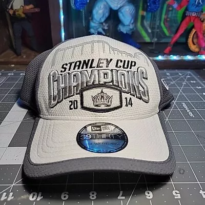 LA Kings Stanley Cup Champions Hat New Era Flex Fit Locker Room Cap NHL • $15.99