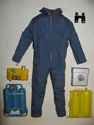 1965 Gilbert Vintage 12” Moon McDare Jumpsuit Equipment Man Uncle & James Bond • $36