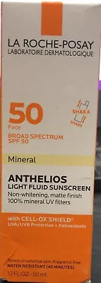 2 PKS La Roche Posay Anthelios Mineral Face Sunscreen - 1.7 Oz EXP. 07/24+ (i9) • $27