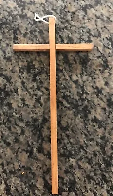 Thin Rustic Handmade Wooden Cross Hanging Decor Approximately 5” By 10” New • $9.99