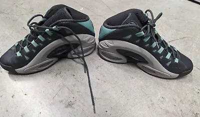 NDS Reebok ES22 Emmitt Smith Rare Retro Gravel Tin Grey/Jadite Teal Hexalite 12 • $199.99