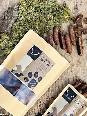 £12.99 • Buy 100% Natural Venison Sausages For Dogs, Grain Free, 100% British Venison 