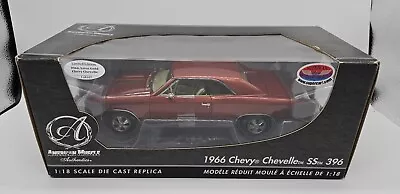 American Muscle Authentic’s 1:18 1966 Chevelle Ss Bronze Supercar Collectibles  • $65