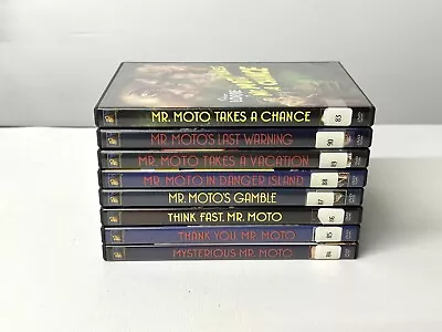 The Mr. Moto Collection Volume 1 & 2 DVD Box Sets Peter Lorre. 8 Disc Set ! • $30