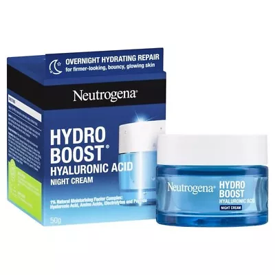 Neutrogena Hydro Boost Hylauronic Acid Night Cream 50g • $35.41