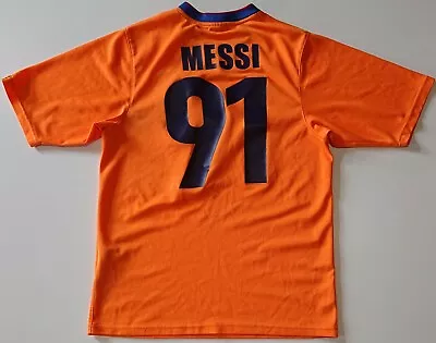 £11.99 • Buy Barcelona Cheap Version 2006/2007 Away Football Shirt Jersey Nike Messi #91