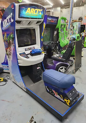 Arctic Thunder Snowmobile Racing Arcade Sit Down Driving Video Arcade 25  LCD • $1850