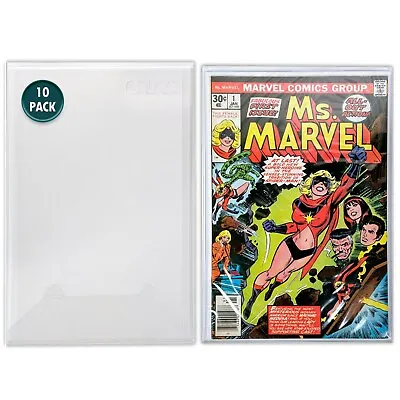 10X Comic Book Plastic Toploader Protector Case Fits Silver Bronze Age & Modern • $15.99