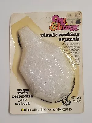 Vintage Makit & Bakit Plastic Cooking Baking Crystals 2 Ozs SEALED NOS • $9.99