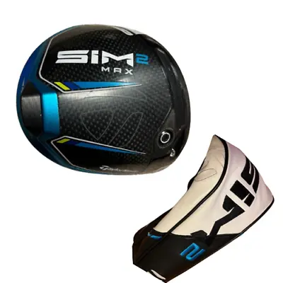 TaylorMade SIM2 Max 9 Driver  Head Only With Cover RH 【Good】 • $318.67