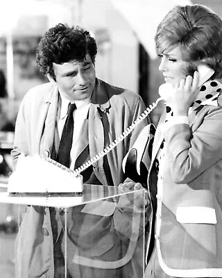 Columbo 1973 Lovely But Lethal Peter Falk Vera Miles On Telephone 8x10 Photo • $10.99
