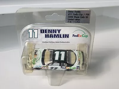 Denny Hamlin #11 FedEx Cup/pga 2006 Monte Carlo Ss 1:64 Limited Ed P/n 113253 • $35