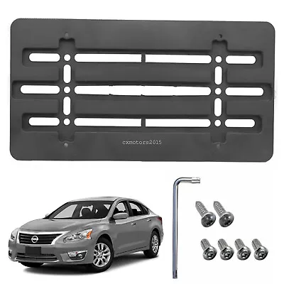 License Plate Tag Holder Mount Bracket Relocator Adapter Bumper Kit For NISSAN • $9.49