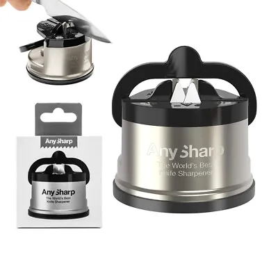 Genuine! ANY SHARP Pro Knife Sharpener Grey The World's Best Knife Sharpener! • $49