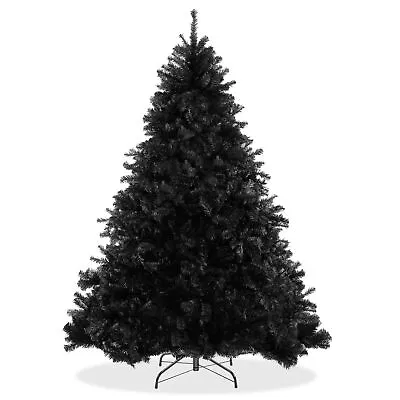 OPEN BOX - 7.5FT Artificial Black Spruce Holiday/Christmas Tree W/ Stand • $73.99