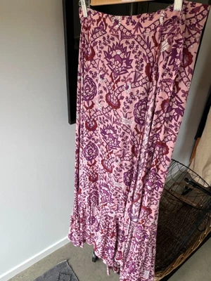 $45 • Buy Arnhem Wrap Maxi Skirt Purple Tones Size 12
