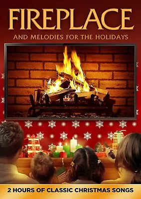 Fireplace And Melodies For The Holidays (DVD) (VG) (W/Case) • $4.97