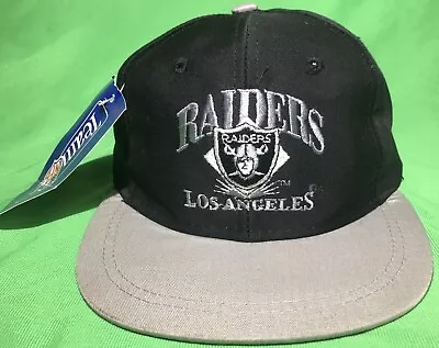 Vintage AJD Los Angeles Raiders SnapBack NFL Toddler Cap Sz 3-6 Yrs New With Tag • $19.99