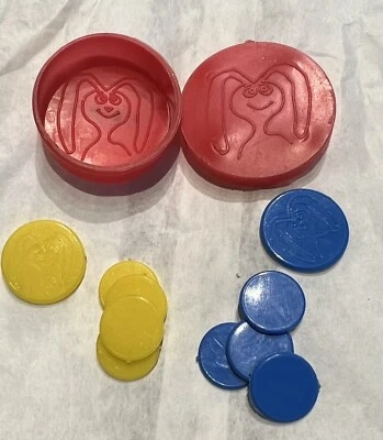 $5.55 • Buy Vintage TRIX Cereal Premium Tiddly Winks Toy-1960's-TRIX RABBIT