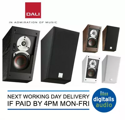 Dali Alteco C-1 Dolby Atmos Height Speakers Black White Or Walnut • £399