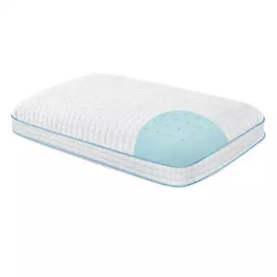 PureLUX Simply Cool Gel Memory Foam Pillow Queen 18  X 30  Medium Memory Foam • $31.99