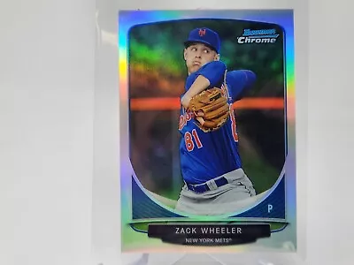 2013 Bowman Chrome #CC-NYM2 Zack Wheeler Mini • $2.49