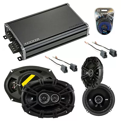 Fits Mitsubishi Eclipse 95-05 Speaker Upgrade Kicker DSC65 DSC693 & CXA360.4 Amp • $409.97