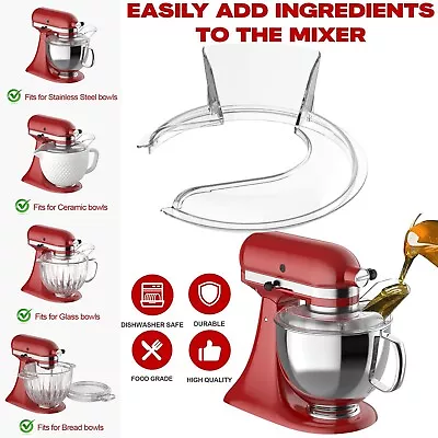 4.5-5QT Bowl Pouring Shield Tilt Head For Kitchen Aid Stand Mixer Replacement • $14.99