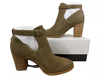 NEW Via Spiga Women's Samantha Bootie Ankle Boot Sz 5 M Taupe Nubuck  • $29.99