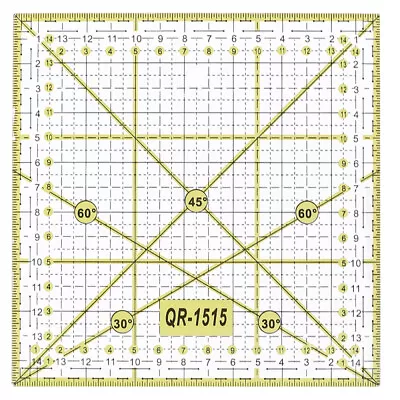 Patchwork Ruler With - Perfect For Quilters And Sewing Enthusiasts • £8.45