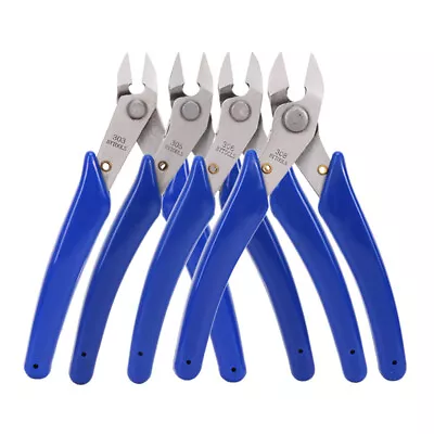 Flush Cutter Micro Wire Cutters Stainless Steel Side Cutting Pliers Snipper Tool • $10.99