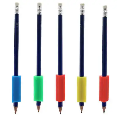 £6.49 • Buy Triangular Pencil Grip Pack Of 5 Handwriting SEN Dyslexia Arthritis School Aid