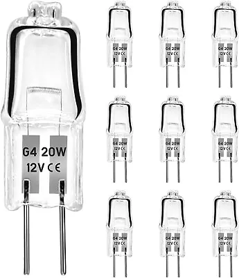 10X G4 Halogen Capsule LED Light Bulb Replace Bulbs Lamps AC 2Pin - 12V - 10W • £2.99