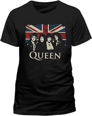 Queen Vintage Union Jack Slim Fit T-Shirt / Men&Women • $14.99