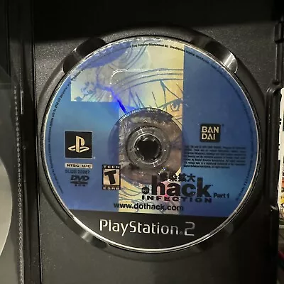 Dot .hack/Infection Part 1 - PS2 Playstation 2 W/ Bonus Anime DVD - No Manual • $13.99