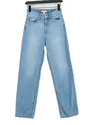 H&M Women's Jeans UK 6 Blue 100% Cotton • £8.70