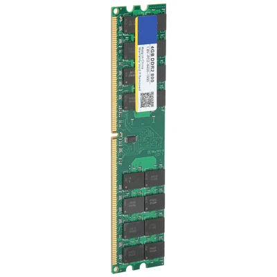 £11.12 • Buy DDR2 RAM 4GB Kit DDR2 800Mhz RAM PC2‑6400 1.8V 240 Pin Non-ECC Unbuffered