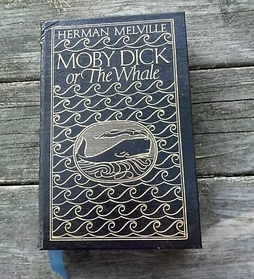 Moby Dick Or The Whale By Herman Melville Leatherbound Easton Press 1977 • $18